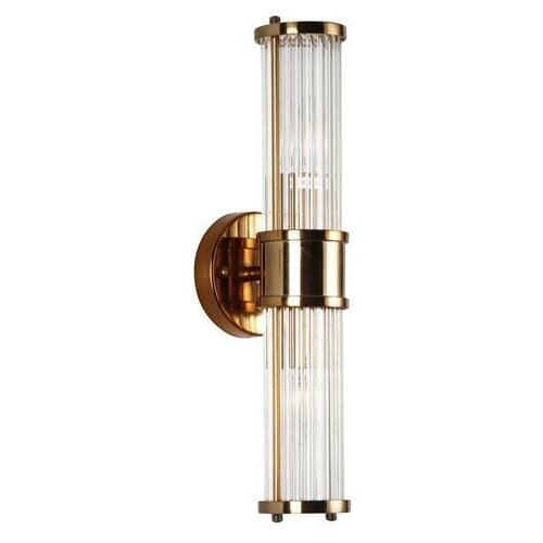 Настенный светильник DeLight Claridges KM0768W-2 brass, E14, 80 Вт, кол-во ламп: 2 шт.