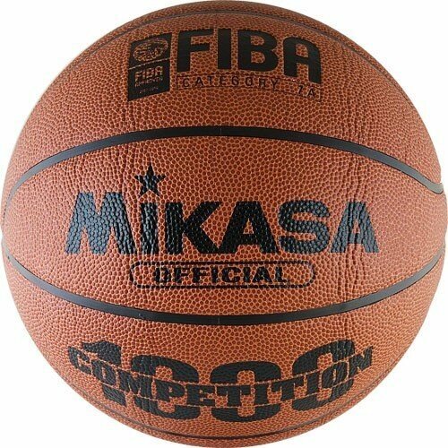 Мяч баскетбольный MIKASA BQ1000 р.7, композ. синт. кожа (микрофибра), FIBA Appr
