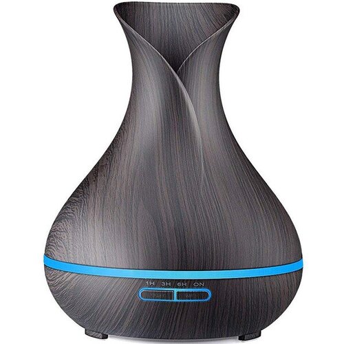 Ультразвуковой туманный увлажнитель воздуха и светильник аромадиффузор Темное дерево 188000₽