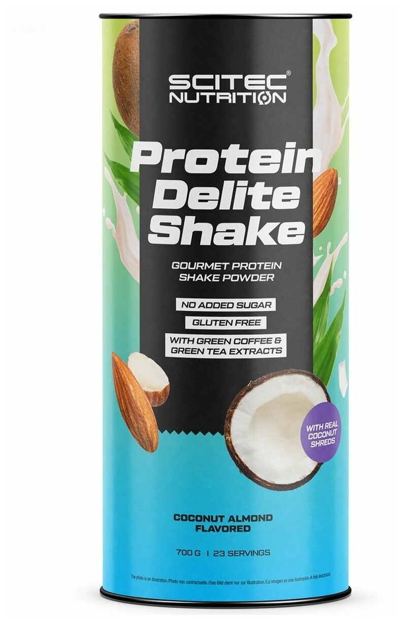 Scitec Nutrition Protein Delite Shake 700 г (Миндаль-кокос)