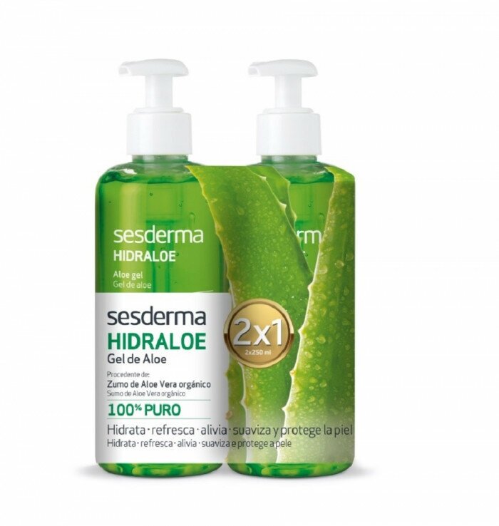  Sesderma Hidraloe Aloe Gel, 2*250 