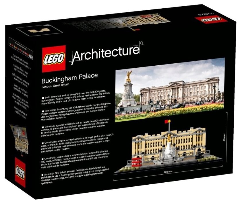 Конструктор LEGO Architecture 21029 Букингемский дворец