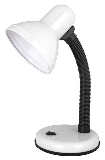 Лампа офисная Ultraflash UF-301, E27, 60 Вт, белый