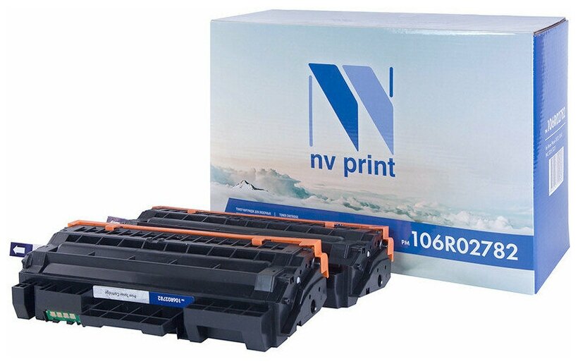 Картридж NV Print 106R02782 Black для Phaser 3052/3260/WC 3215/3225 (6000k) 2шт