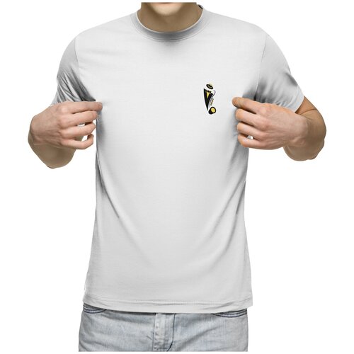 фото Мужская футболка «джаз» (l, желтый) us basic