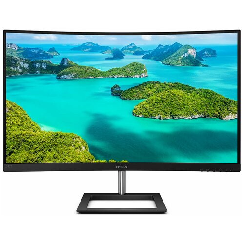 31.5 Монитор Philips 322E1C, 1920x1080, 75 Гц, *VA, черно-серебристый