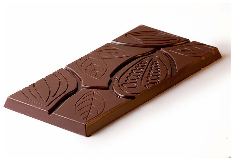 Подарочная шоколадная плитка Frade/Фраде - Плитка бобы (100г) (темный) - фотография № 2