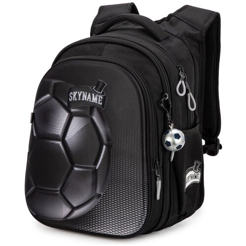 Рюкзак школьный для мальчика с анатомической спинкой для начальной школы, 17.5 л, SkyName (СкайНейм), + брелок мячиr