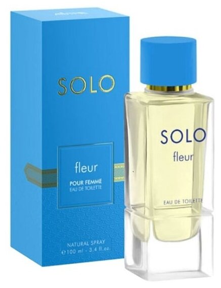 Женская туалетная вода Art Parfum Solo Fleur, 100 мл