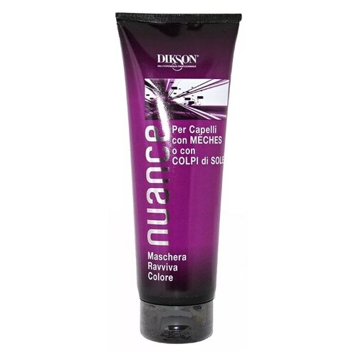 Тонирующая маска для волос Фиолет nuance maschera raviva color for blond hair — dikson 250