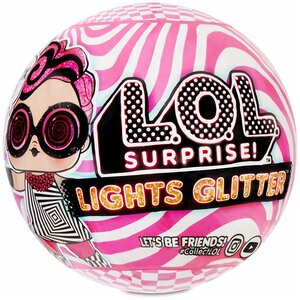 Фото Кукла-сюрприз L.O.L. Surprise Lights Glitter Series в шаре, 564836 / 564843 / 564829 / 564850
