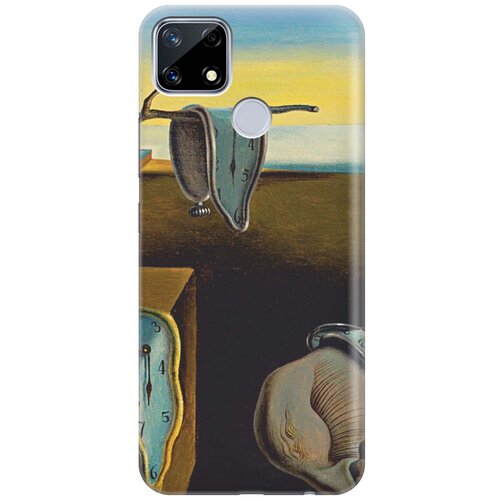 фото Re:pa чехол - накладка artcolor для realme 7i с принтом "дали"