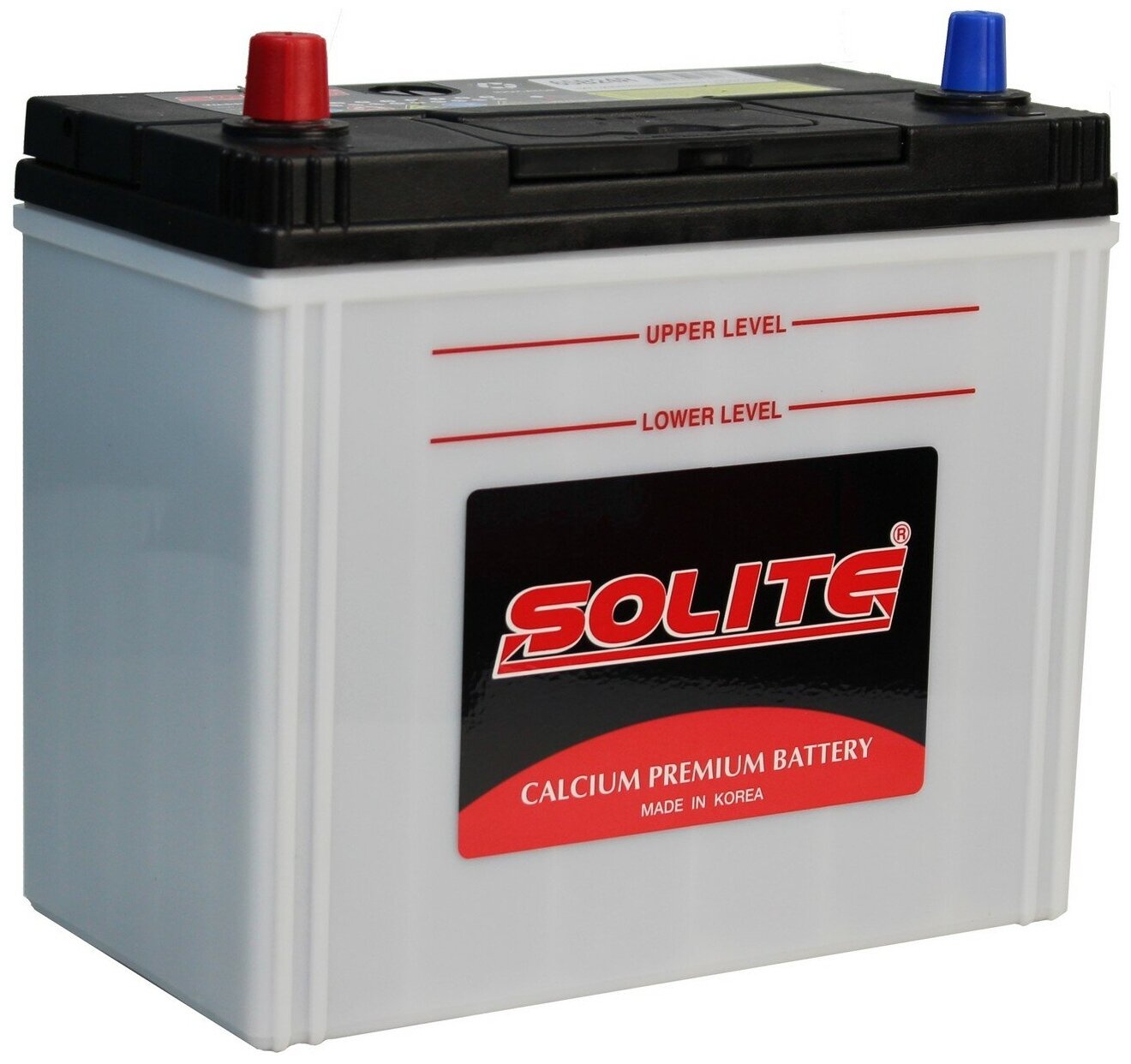 Автомобильный аккумулятор 50 Ач Solite CMF (65B24R) п/п (470А д*ш*в 23,7*12,8*22,2 см)