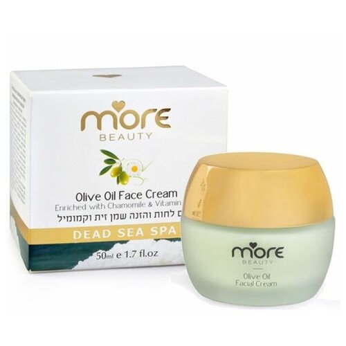 More Beauty Olive Oil Face Cream Крем для лица увлажняющий с оливковым маслом, ромашкой и витаминами С и Е, 50 мл