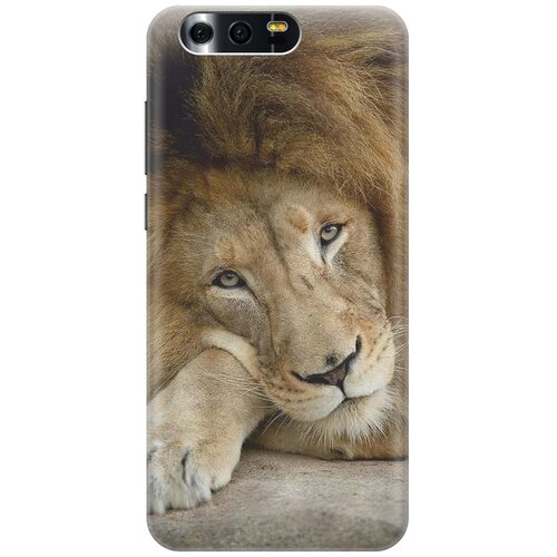 фото Gosso ультратонкий силиконовый чехол-накладка для honor 9 с принтом