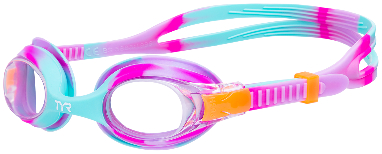 Очки для плавания TYR Swimple Tie Dye Розовый
