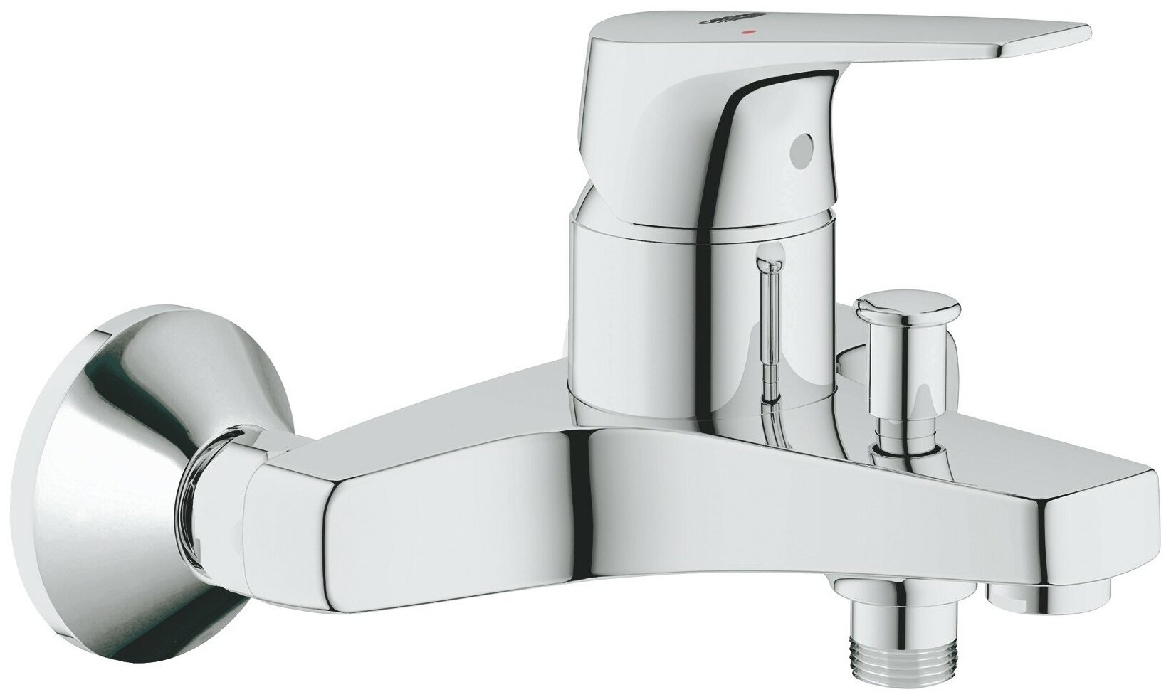 Смеситель для ванны Grohe BauFlow, хром 23756000