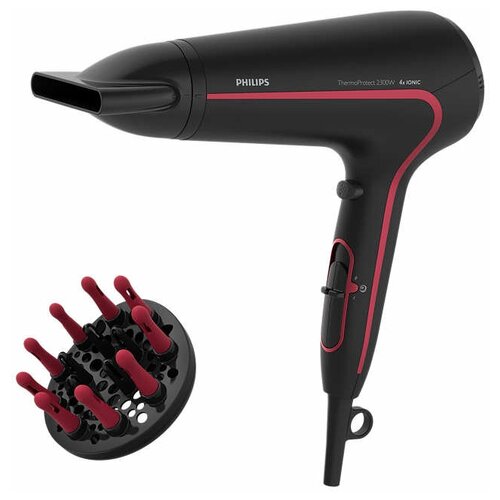Фен Philips HP8238 ThermoProtect Ionic черныйфиолетовый 449900₽