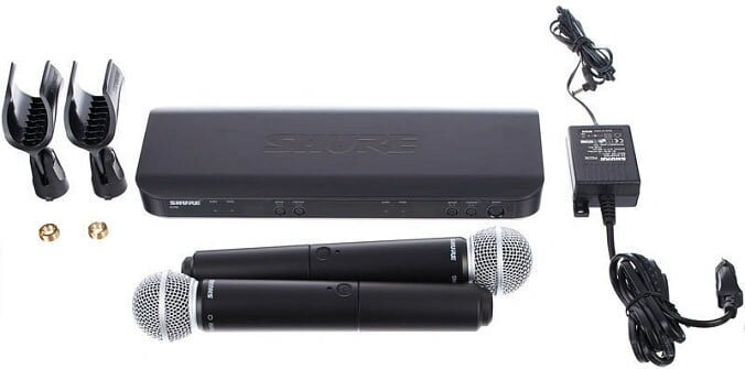 Радиосистема Shure BLX288E/SM58-M17 беспровод. черный Noname - фото №12