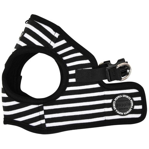 Шлейка Puppia Briton harness B, обхват шеи 40 см, черный, XL