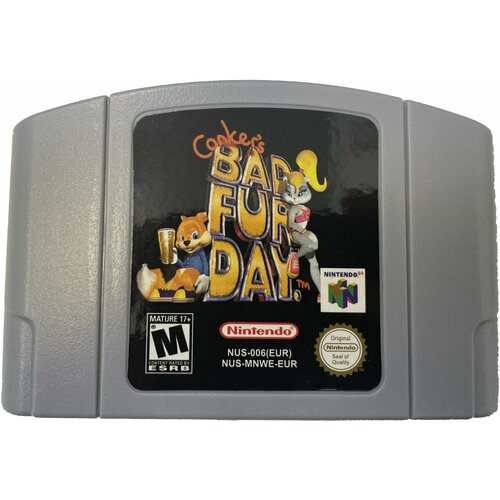 Игра для Nintendo 64 Conker's Bad Fur Day