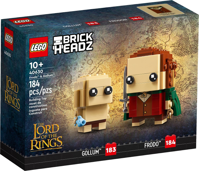 Конструктор LEGO BrickHeadz 40630 Фродо и Голлум