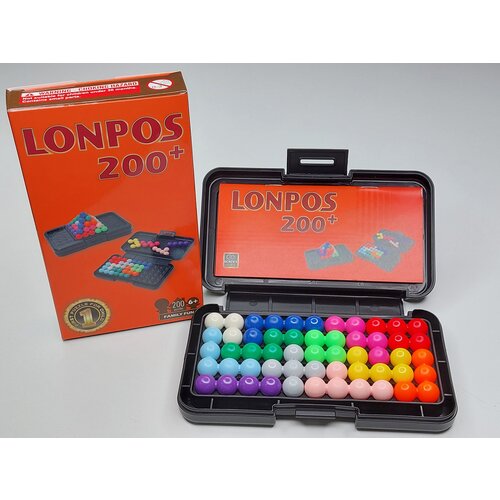 Логическая настольная игра головоломка лонпос , lonpos 3d головоломка, 200+ заданий
