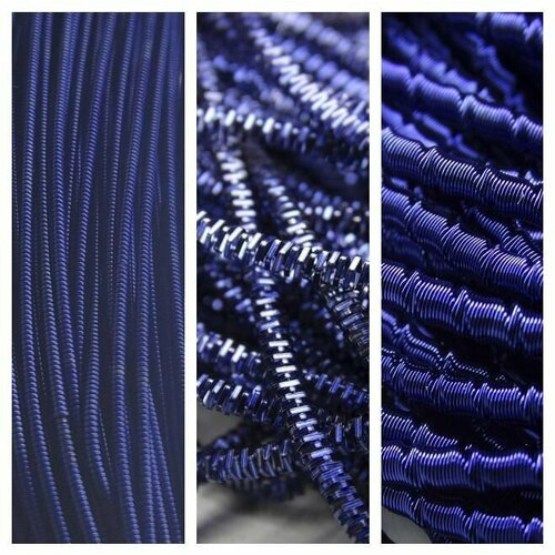 Комплект материалов для рукоделия трунцал (канитель), 3 вида по 5 грамм в упаковке, общий объем канители в комплекте - 15 грамм.