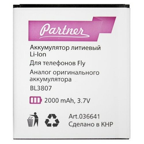 фото Аккумулятор для fly iq454 evo tech 1 (bl3807) partner