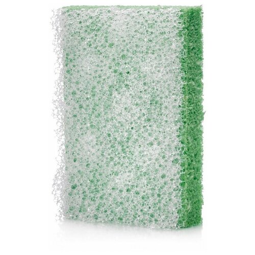 хоз/т_aqua joy_губка д/душа и ванны, wellness line, прямоуг.(3074454) 640011