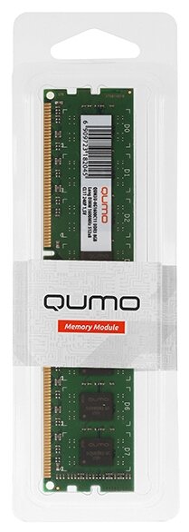 Оперативная память Qumo 4 ГБ DDR3 1333 МГц DIMM CL9 QUM3U-4G1333C9