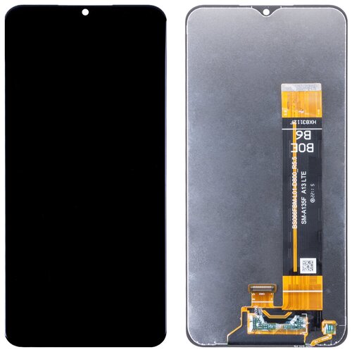 Дисплей для Samsung Galaxy M13 M135F в сборе с тачскрином Черный - Premium рамка дисплея для мобильного телефона смартфона samsung galaxy m30 m305 m12 m127f m13 m135f m31s m317f черная