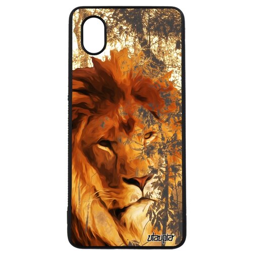 фото Чехол для galaxy a01, "лев" хозяин хищник utaupia