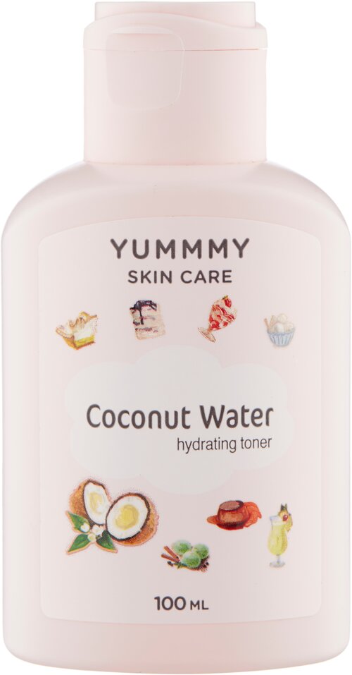 YUMMMY Skin Care Тоник увлажняющий Coconut Water, 100 мл