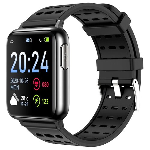 Умные часы Actenzo с измерением ЭКГ пульса давления и активности черный 443700₽