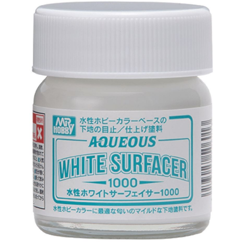 грунтовка белая в спрее b 511 surfacer 1000 170 мл mr hobby япония Грунтовка MR.HOBBY Aqueous White Surfacer 1000 40мл HSF-02