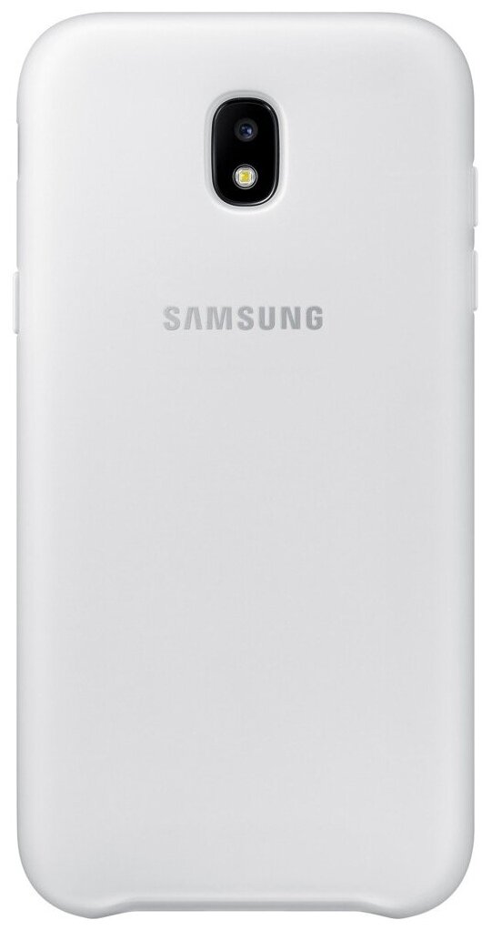 Чехол Samsung Dual Layer Cover для Galaxy J5 (2017) белый