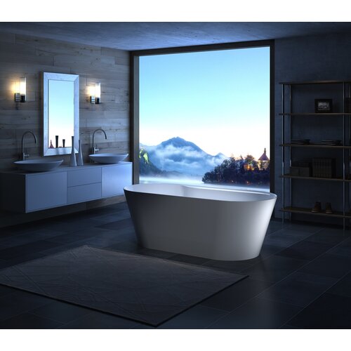 BelBagno Ванна акриловая отдельностоящая BB14 178x85 акриловая ванна belbagno bb14