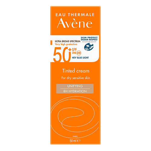 AVENE Крем солнцезащитный тонирующий SPF 50+, 50 мл