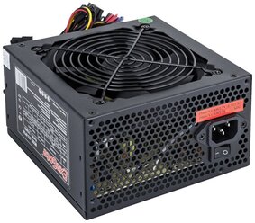 EXEGATE Блок питания EX282070RUS Блок питания 550W XP550, ATX, black, 12cm fan, 24p+4p, 6 8p PCI-E, 3 SATA, 2 IDE, FDD