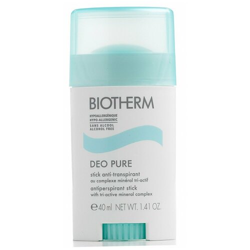 Biotherm Дезодорант-антиперспирант Pure, стик, 40 мл