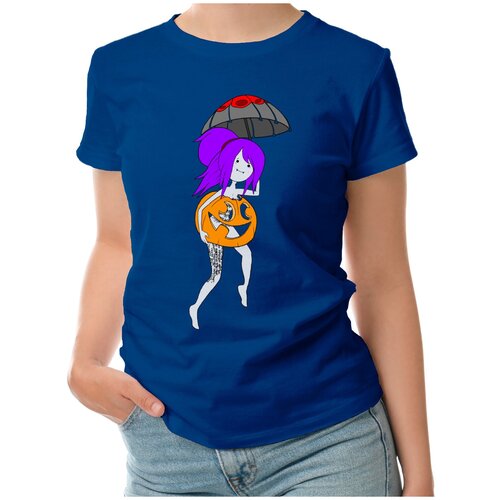 фото Футболка roly, размер l, синий