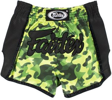 Шорты Fairtex, размер M, зеленый