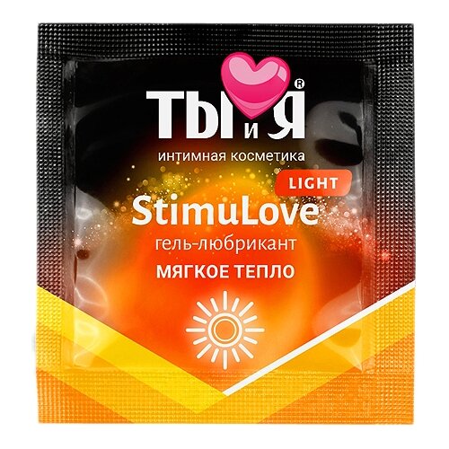 Гель-смазка Биоритм StimuLove Light, 4 г, 4 мл, 1 шт.