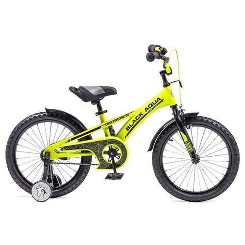 Велосипед двухколесный 18 Black Aqua Velorun лимонный KG1819 1411000₽