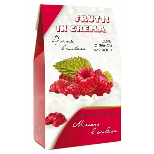 Соль для ванн с пеной Frutti In Crema малина в сливках, 500гр - 2 шт