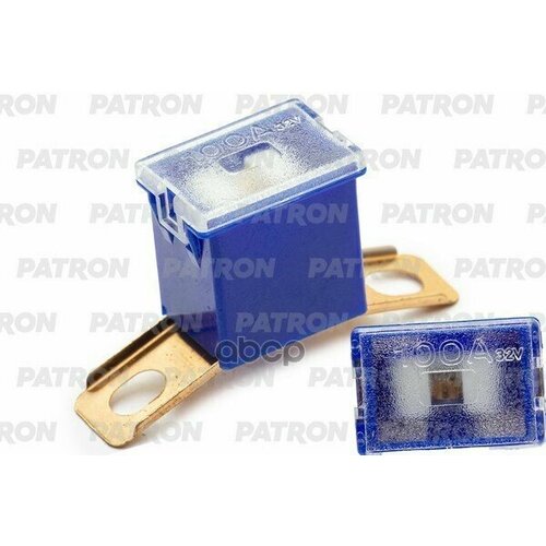 Предохранитель Блистер 1Шт Pla Fuse (Pal298) 100A Синий 36X12x21.5mm PATRON арт. PFS131 предохранитель силовой папа большой 100a синий