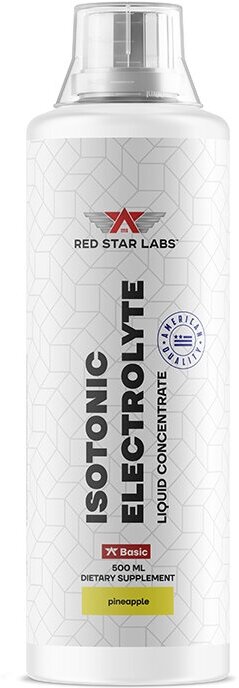 Red Star Labs Isotonic Electrolyte, 500 мл, вкус: ананас