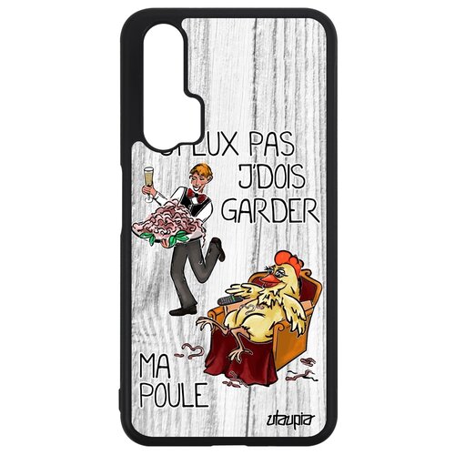 фото Чехол для мобильного honor 20, "не могу - у меня курица!" шутка комикс utaupia