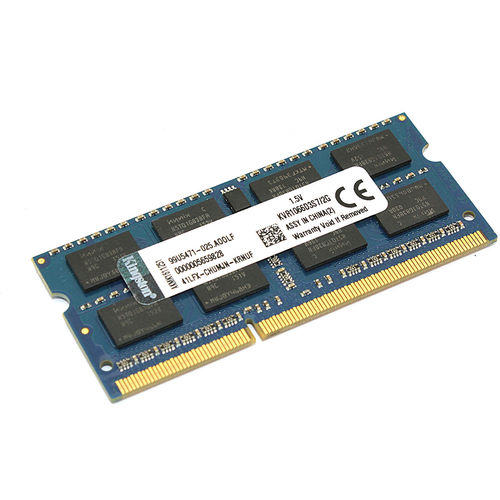 Модуль памяти Kingston SODIMM DDR3, 2ГБ, 1060МГц, PC3-8500